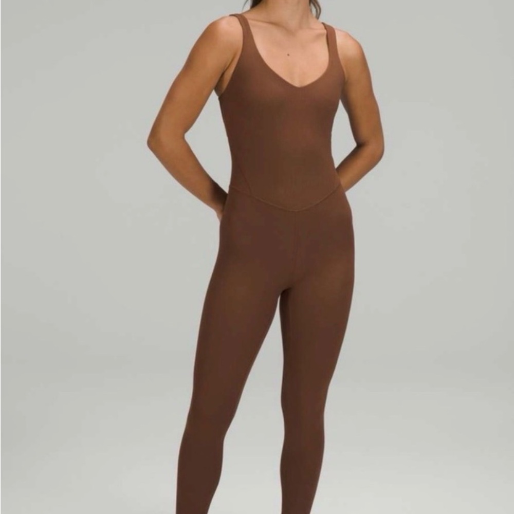 Lululemon Brown One-Piece Jumpsuit
